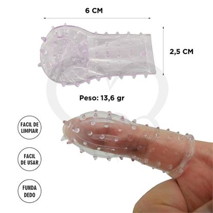 Funda para dedo de siliocona